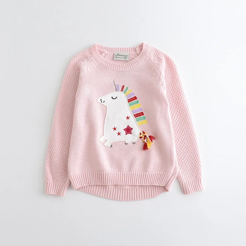 Свитера с единорогом Новое поступление 2020 брендовая модная детская одежда
