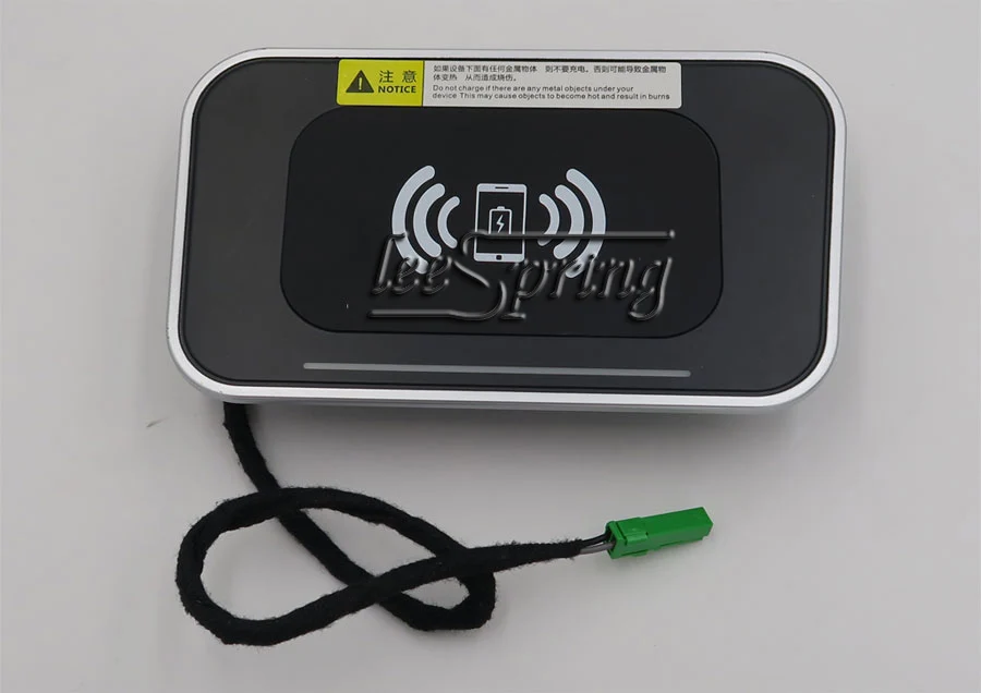 Беспроводное Автомобильное зарядное устройство для Toyota RAV4 Беспроводная зарядка Стандарт WPC Qi 1,2