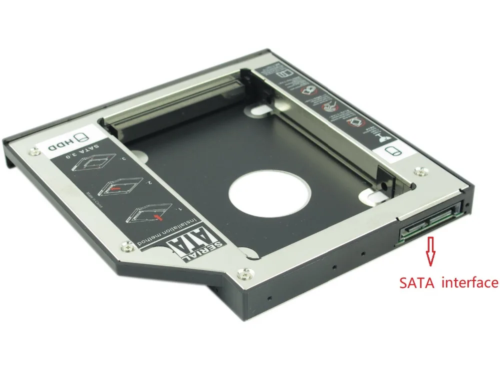 WZSM Новый 12 7 мм 2-й жесткий диск SATA HDD Caddy для ASUS G50 G53 G60 G70 G72 G73 G74 G75 | Компьютеры и офис