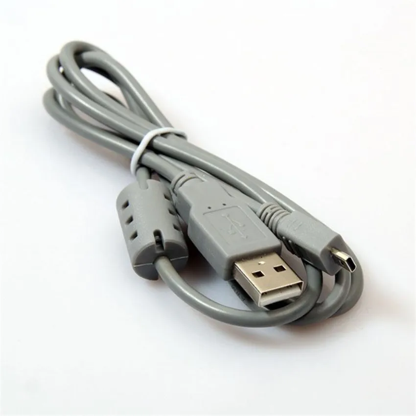 MVpower USB 8 Pin кабель синхронизации данных шнур цифровой Камера зарядный кабель для Sony A100 A200 A300 A350 A700 Универсальный серый