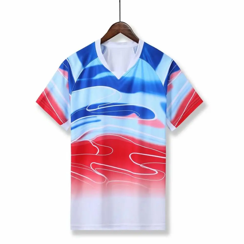 Комплекты рубашек для бадминтона женщин/мужчин/детей дышащая спортивная одежда