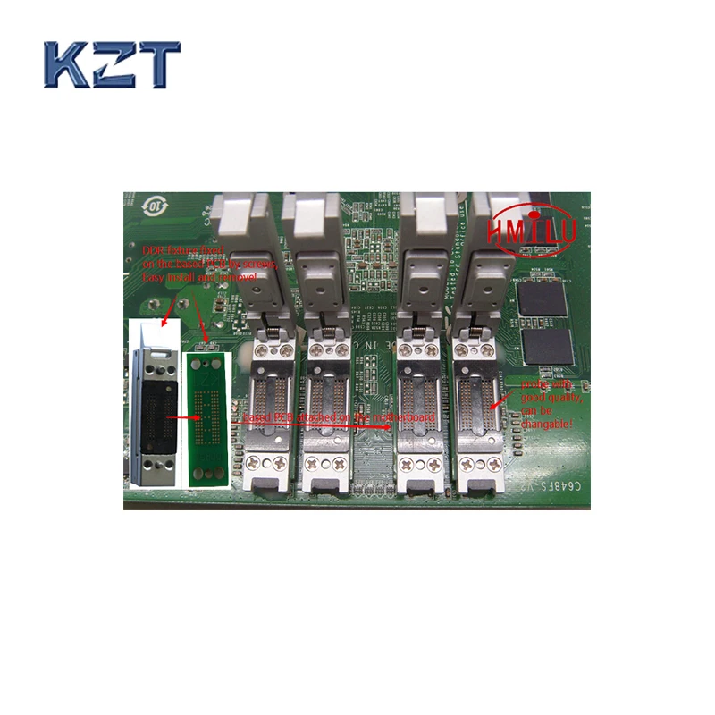 

DDR3 4 Memory Chip Test Socket fixture 8 Bit /16 Bit Universal common Socket 78/96 Ball manufacturer