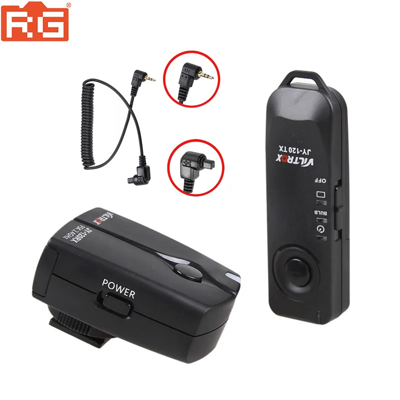 VILTROX JY 120 C3 беспроводной пульт дистанционного управления для Canon 7D 6D 1D 5D 5DII III 40D 30D 20D