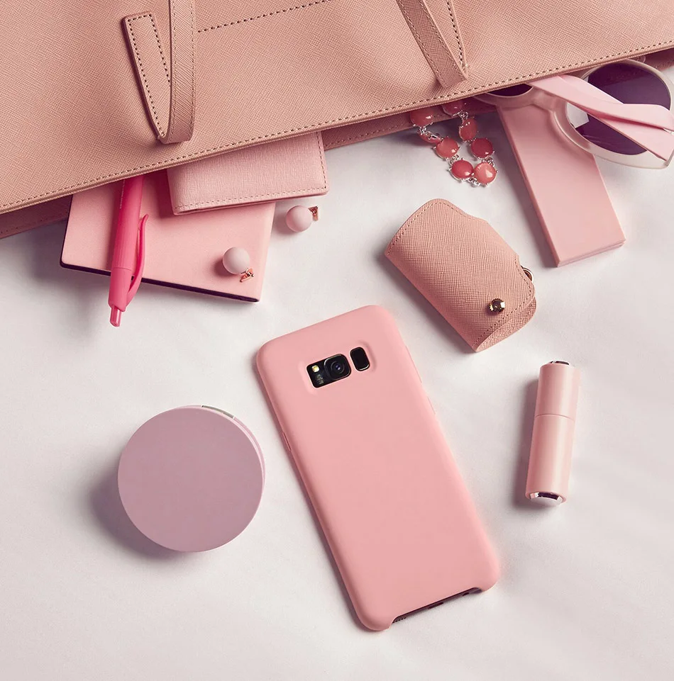 Для samsung Galaxy S8 S8Plus Note8 S9, силиконовый чехол, 360 Защита, роскошный мягкий силиконовый милый противоударный чехол на заднюю панель