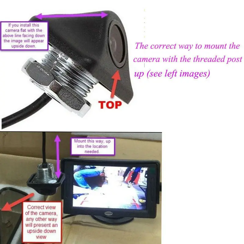 Универсальная HD 600TVL 170 широкоугольная автомобильная камера, Водонепроницаемая камера ночного видения, Автомобильная камера заднего вида, парковочная камера заднего вида, высокая чувствительность