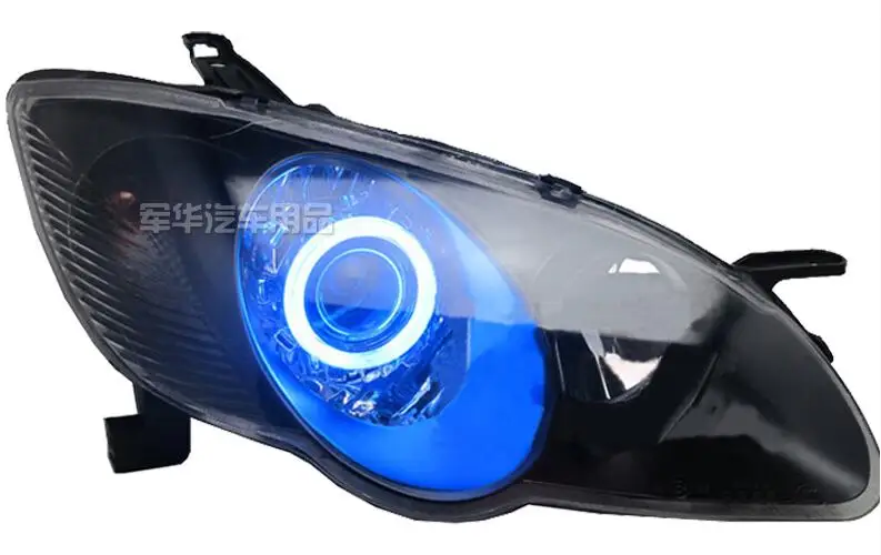 Автомобиль модифицирован ксеноновые фары для BYD F3 2008- Фары для автомобиля сборки автомобиля укладки Ангел объектива hid 2 шт
