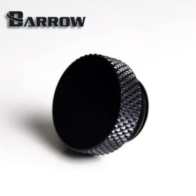 2 шт. Barrow затяните Черный Латунь уплотнения замок заглушка нить G1/4 ''системы