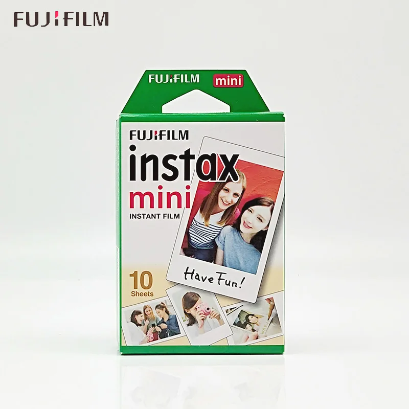 white Пленка Fujifilm Instax Mini 9 10 листов fr FUJI Instant Photo camera Mini 9 7s 25 50s 70 90 SP-1 SP-2, Polariod 300 - Цвет: white
