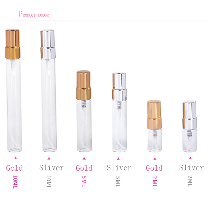 MUB Fashion мини стеклянный флакон помпа для духов дорожный распылитель Parfum