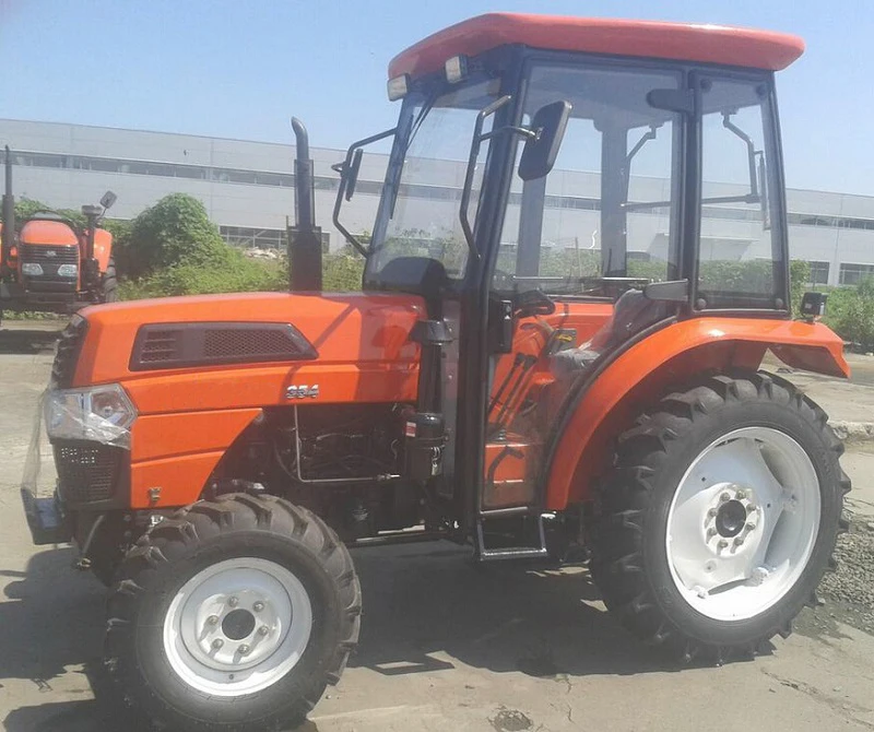 4wd 35hp сельскохозяйственный трактор с кабиной цена на продажу