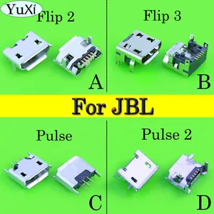 YuCi 4 шт.лот для JBL FLIP 3 2 Pulse 2 Bluetooth динамик Micro USB зарядный порт зарядный разъем