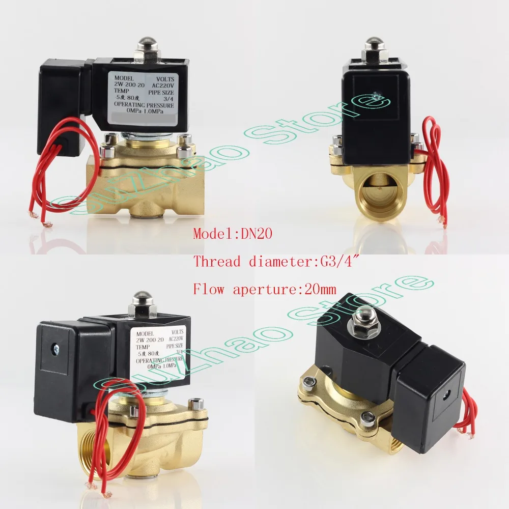 AC220V DC12V DC24V нормально закрытый энергосберегающий электромагнитный клапан, IP65, использование воды, газа, масла, охраны окружающей среды, DN10 15 25 32