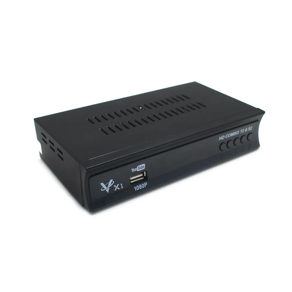 Vmade цифровой эфирный спутниковый ресивер Combo ТВ коробка DVB-T2 DVB-S2 Full HD 1080P ТВ тюнер Поддержка Cccam AC3 IP ТВ для России