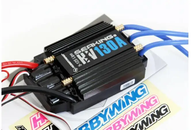 HobbyWing SeaKing V3 130A BL Мотор ESC HV 6 V/5A BEC для RC R/c гоночная лодка