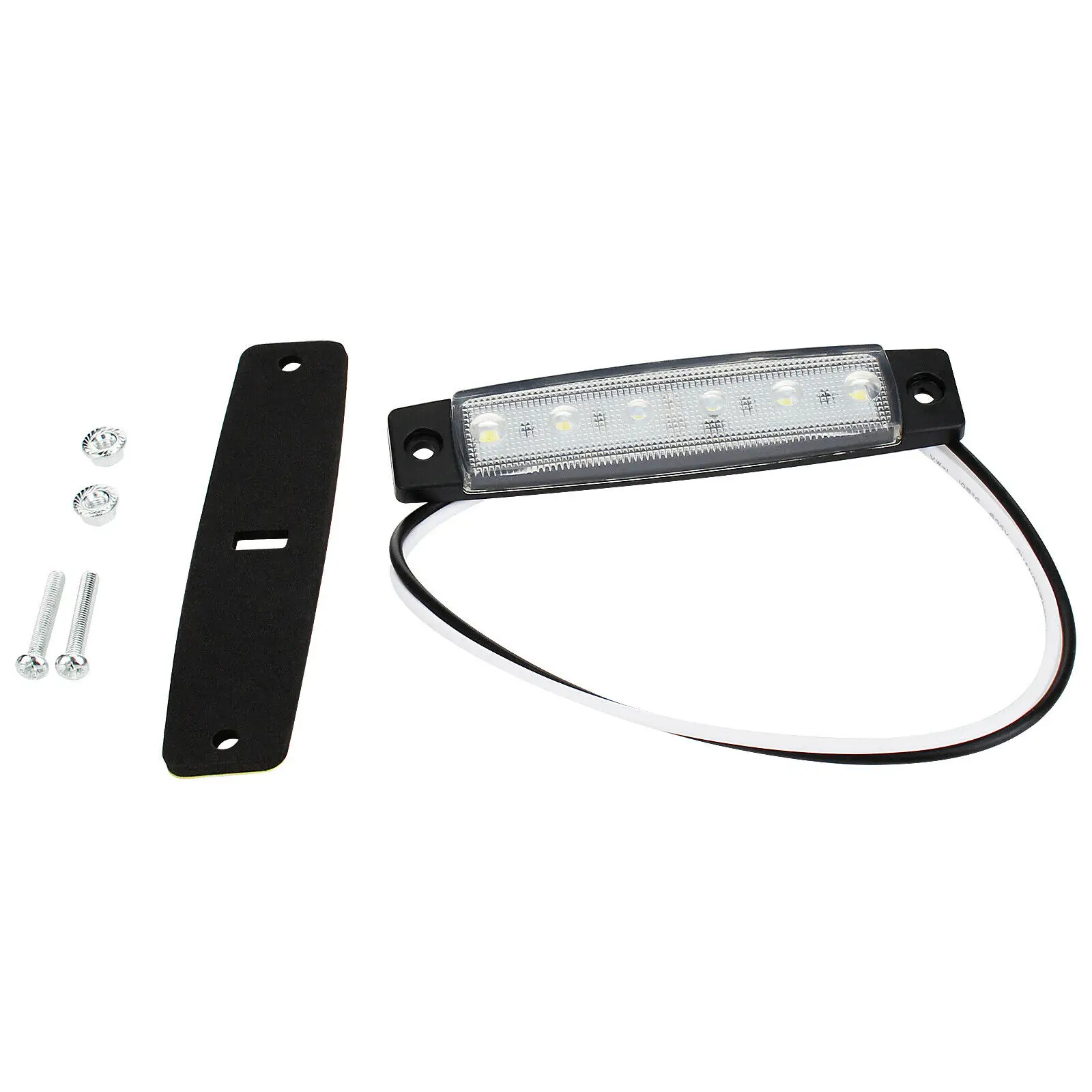 12 V 24 V грузовик габаритного света 6 SMD LED авто прицеп боковой маркер индикаторы свет лампы Amber цвет: желтый, белый зеленый красные, синие