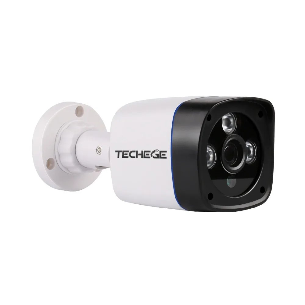 Techege 4CH CCTV Системы 1080 P AHD-H DVR 2.0 Мп ИК Открытый безопасности Камера 2400TVL Скрытого