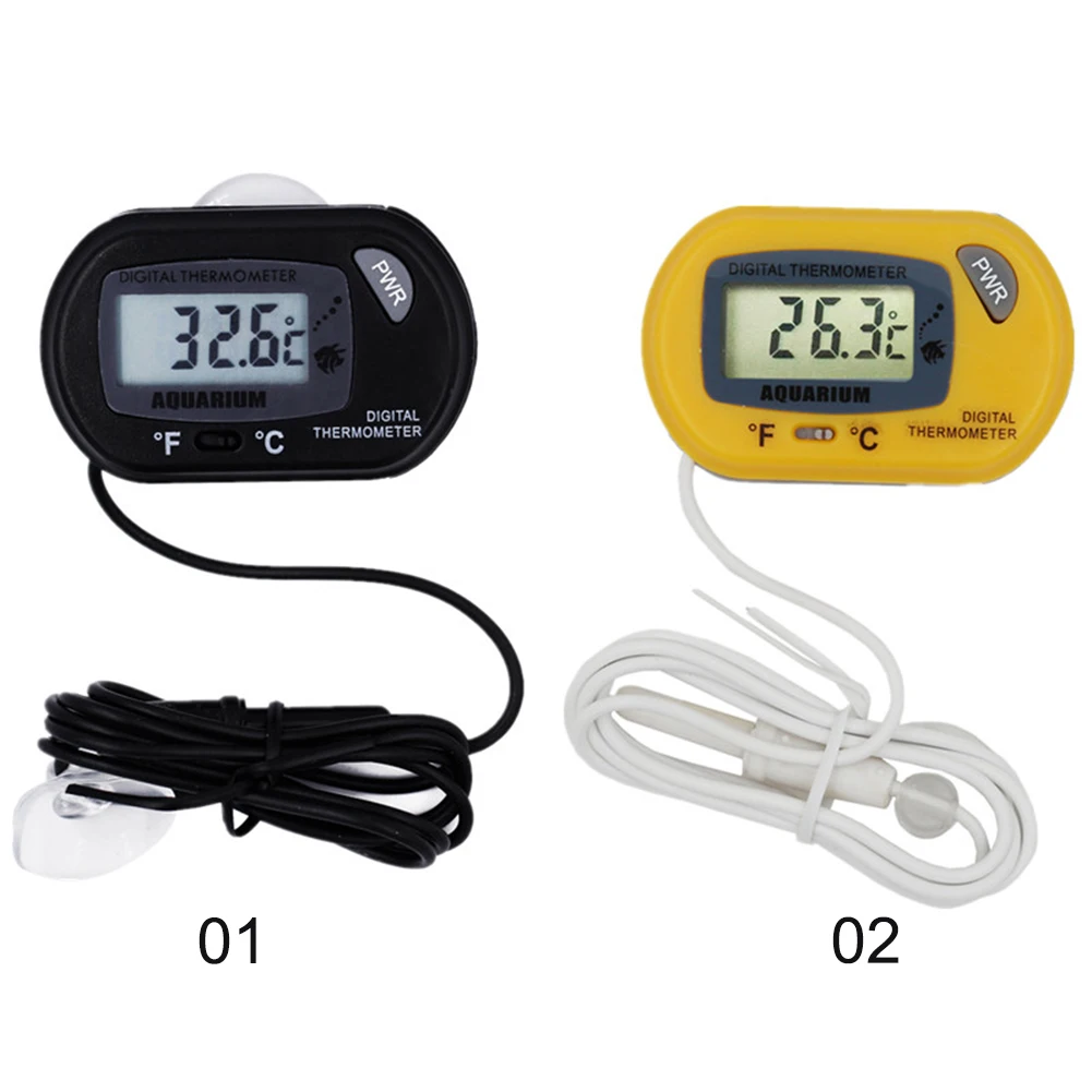 Водонепроницаемый ST 3 термометр для Аквариума Рептилия морская черепаха