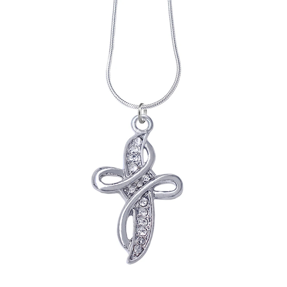 Новый Дизайн Стразы инкрустация кристаллами Металл символ бесконечности крест