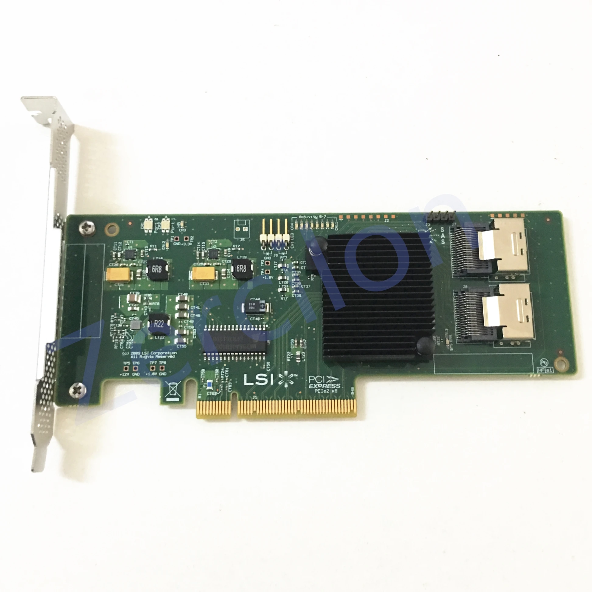Оригинал SAS SATA LSI 9211 8i 6 Гбит/с 8 портов HBA PCI E карта raid контроллера 4 ТБ