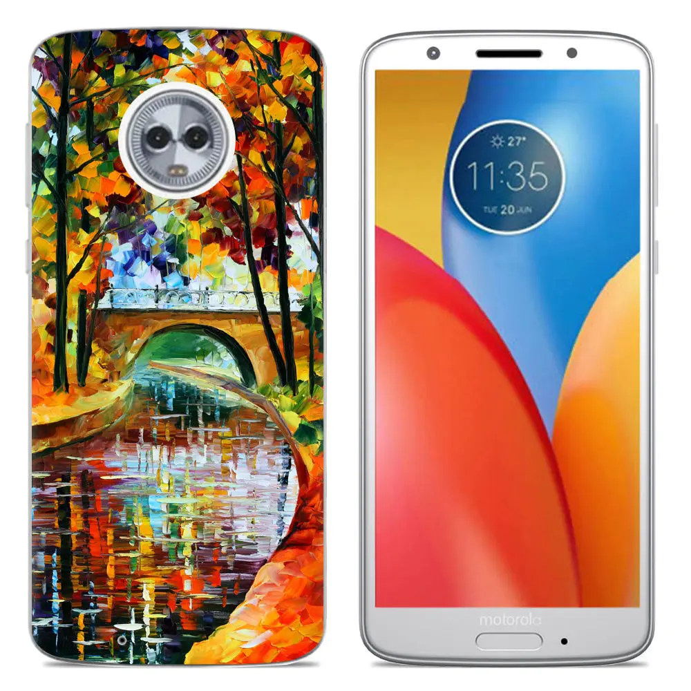 Для Motorola Moto G6 силиконовый чехол с рисунком из мультфильма, мягкий ТПУ чехол для телефона для Motorola Moto G6 Plus G6Plus G 6 5,7 5,93 дюймов