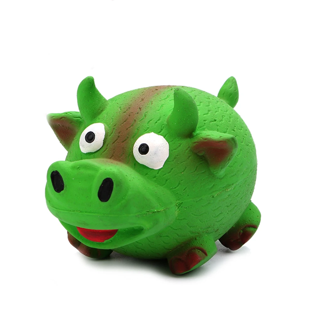 Забавная пищастая собака жевательная игрушка Rubbr Игрушки для маленьких больших