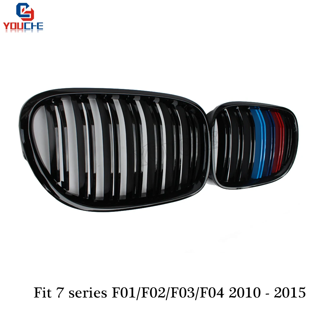 F01 Gloss M tri цветная Передняя фотолампа для BMW 7 серии F02 F03 F04 sedan 740i 740Li 750i 750Li 2010
