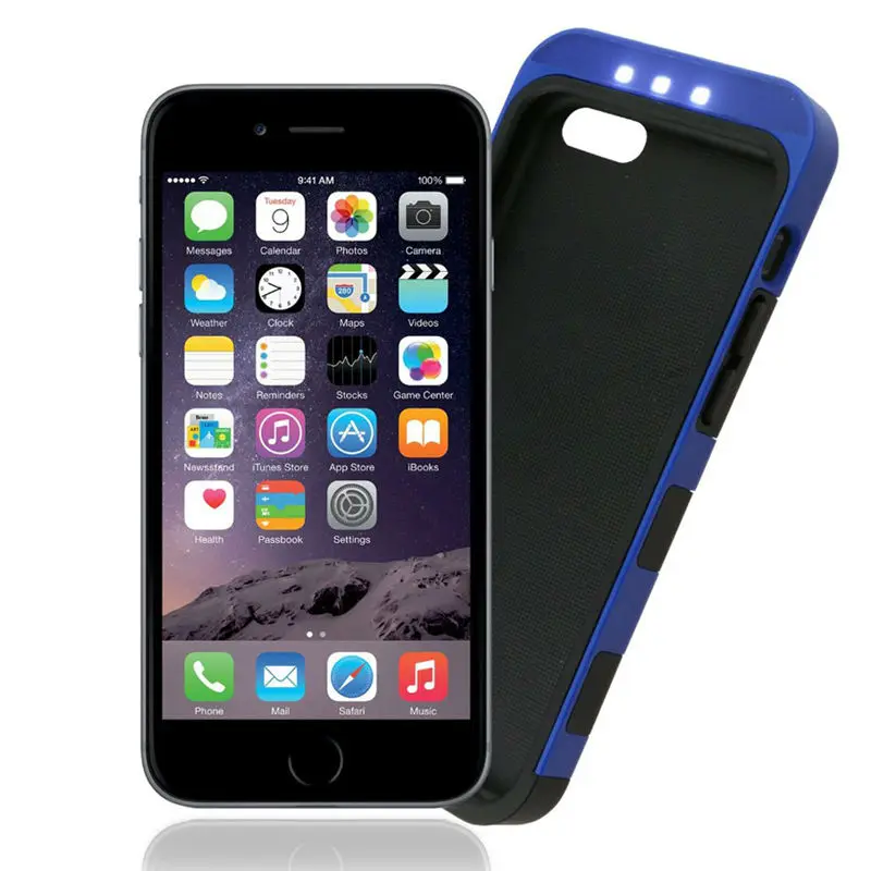 Для iPhone 6 Lumee из светодиодов горит свет сотовый телефон чехол | Электроника