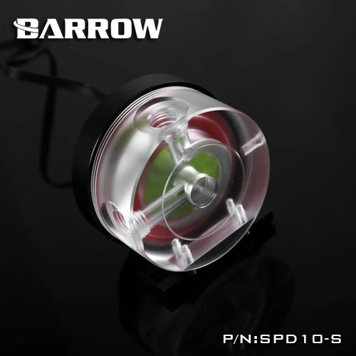 Barrow DDC PWM Pump 10W Maximum Flow Lift 3 Meters 450L/H Manual Speed Regulation Max 4000rpm Acrylic Cover | Компьютеры и офис