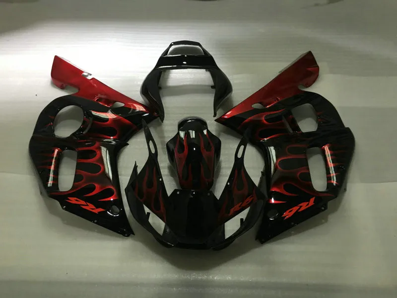 Комплект обтекателей для мотоцикла YAMAHA YZFR6 98 99 00 01 02 YZF R6 YZF600 1998 2000 2002 красный цвет