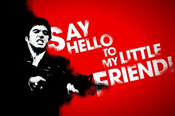 Al Pacino Гангстерский фильм Искусство 4 размера домашний декор холст постер