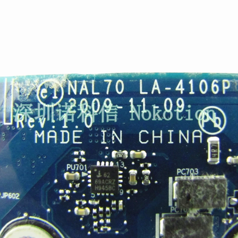 Материнская плата NOKOTION 590330-001 для ноутбука HP Compaq Presario CQ41 HM55 DDR3 | Компьютеры и офис