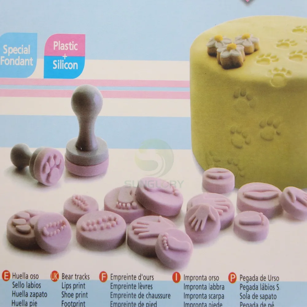 18 шт. резак для помадки и печенья сделай сам ручная ножка украшение обуви форма
