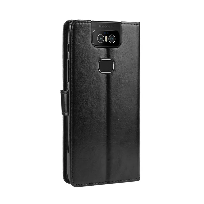 Asus ZS630KL чехол Роскошный кошелек для телефона из искусственной кожи Zenfone 6 ZS ZS630 630