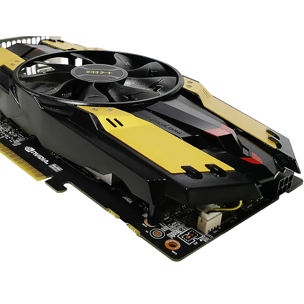 ASL видеокарта GeForce GTX1050Ti волк 4 ГБ 128bit 7008 мГц 1290 1392 NVIDIA 768 единиц DirectX 12 Графика карта