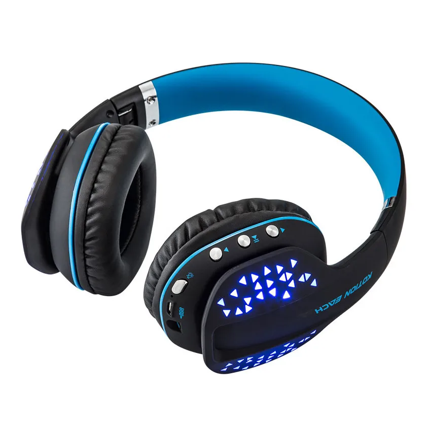 KOTION каждый B3507 Fodable Bluetooth наушники беспроводные стерео портативные спортивные наушники гарнитура с микрофоном для iPhone Xiaomi