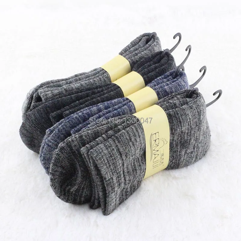2015 New Winter Mens Socks Cotton Men Warm Towel Mixed Color Men's Thicken 4 pairs/lot High Quality Free Shipping|towel baby|sock accessoriessock