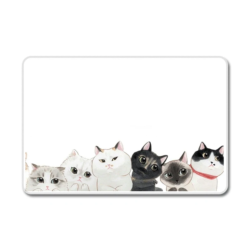Sweet Kitty Pet Cat Animals Cool Designs Nature Rubber Table Mouse Pad Laptop Computer Enclosure Mousepad Mat | Компьютеры и офис