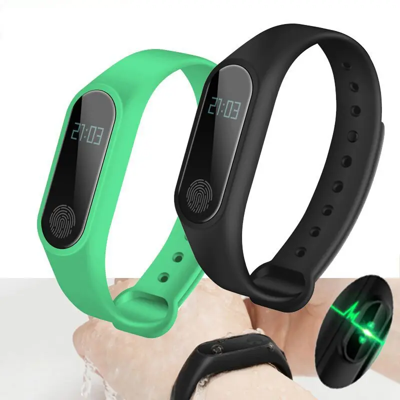 2018 Новый M2 Смарт Браслет монитор сердечного ритма Bluetooth Smartband здоровья Фитнес