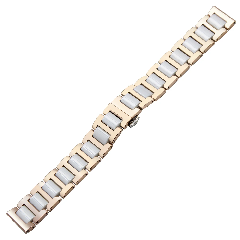 Ремешок для часов из керамики и нержавеющей стали Fossil Q|steel watch band|watch bandstainless steel band
