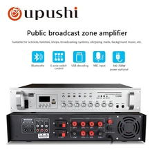 Oupushi pa система bluetooth усилитель 2 канальный домашний стерео усилитель 6 зон усилители мощности с usb, fm