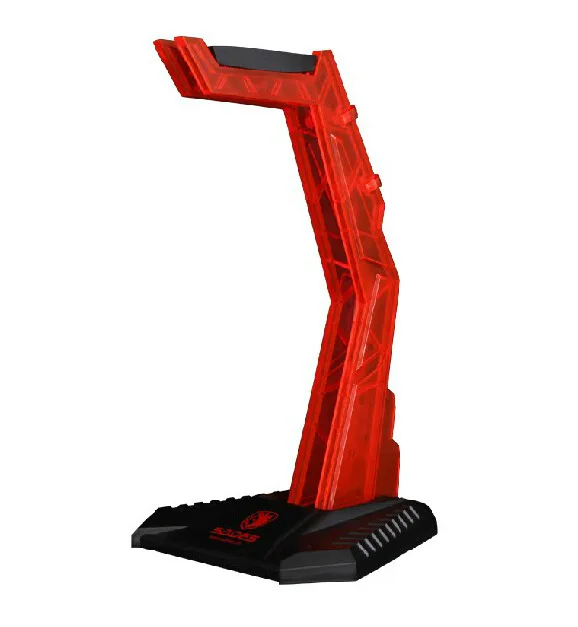Red bracket SADES Spirit Wolf USB 7,1, игровая гарнитура с объемным звуком, удобные проводные USB наушники, крутые светодиодный наушники для ноутбука - Цвет: Red bracket