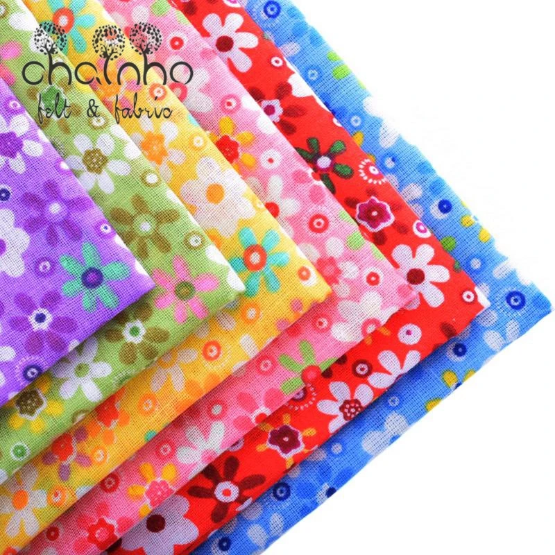 

Thin Cotton Fabric Patchwork For Quilting Sewing Scrapbook Fat Quarters Tissue Bundle Needlework Floral Pattern 6pcs 50*50cm