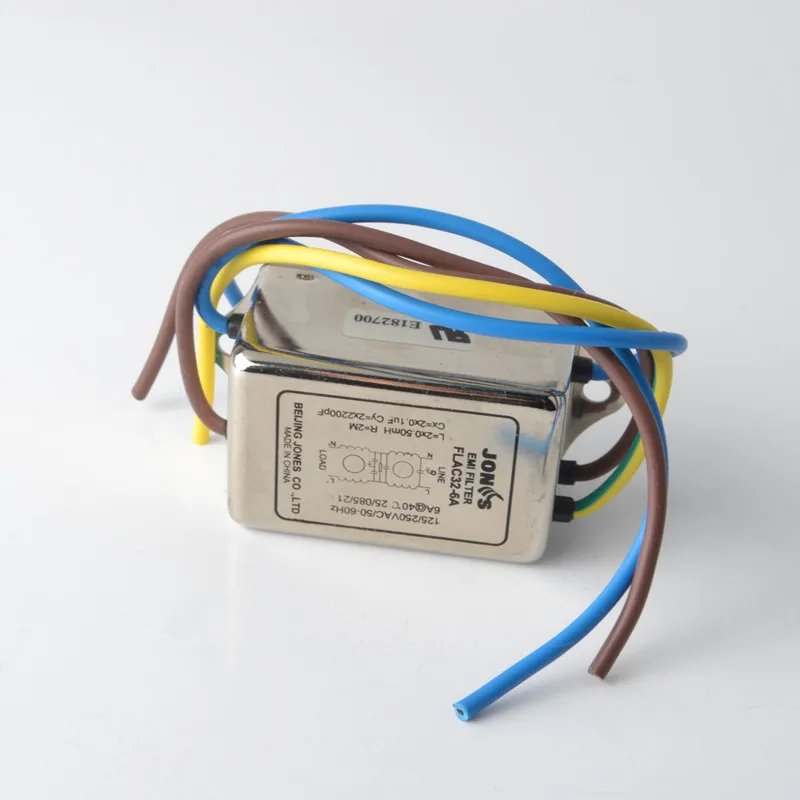 FLAC32 6A однофазный мощность фильтр EMI разъем|connector|connector powerconnector ph |