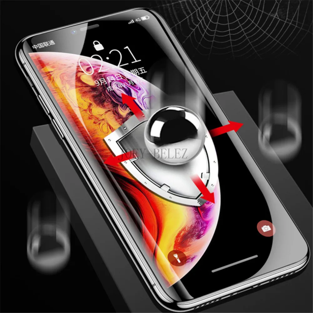 9D TPU мягкая Гидрогелевая пленка для экрана для Xiaomi Mi9 8 Mi8 lite 5X 6X A2 MiX 2S Защитная пленка для Redmi Note 7 6 pro 4X(не стекло