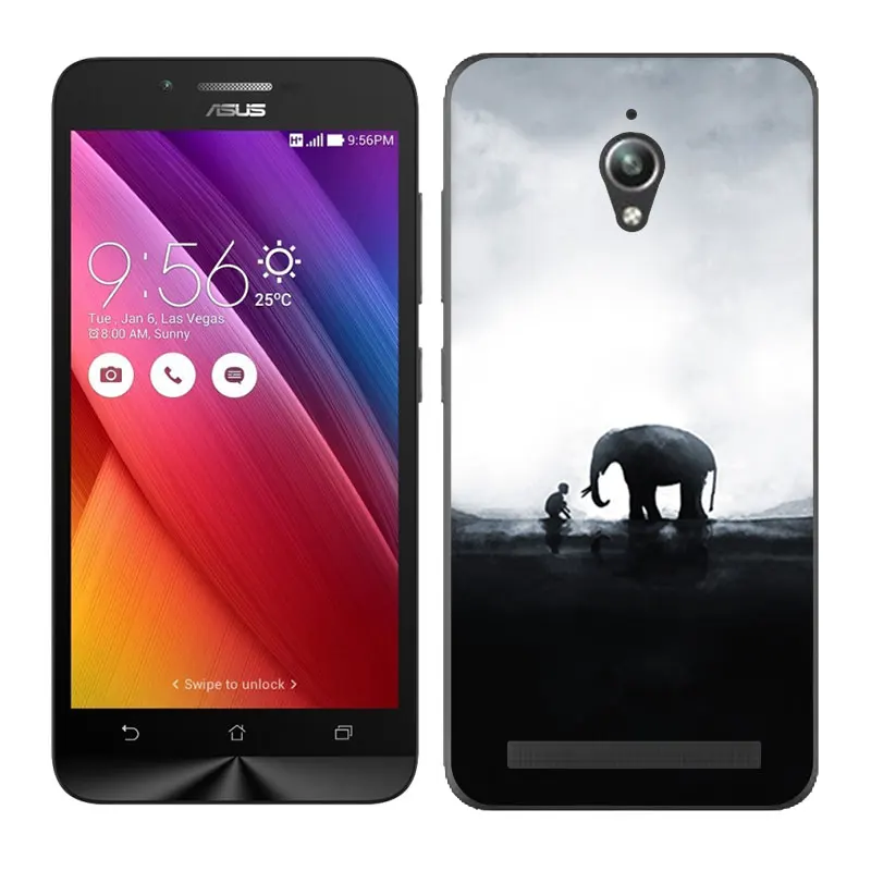 19 Защитный Мягкий чехол из ТПУ для ASUS Zenfone GO ZC500TG, 5,0 дюймов, чехол для телефона, Дротика, окрашенная Доска Для ZenFone GO ZC500TG Z00VD - Цвет: 19