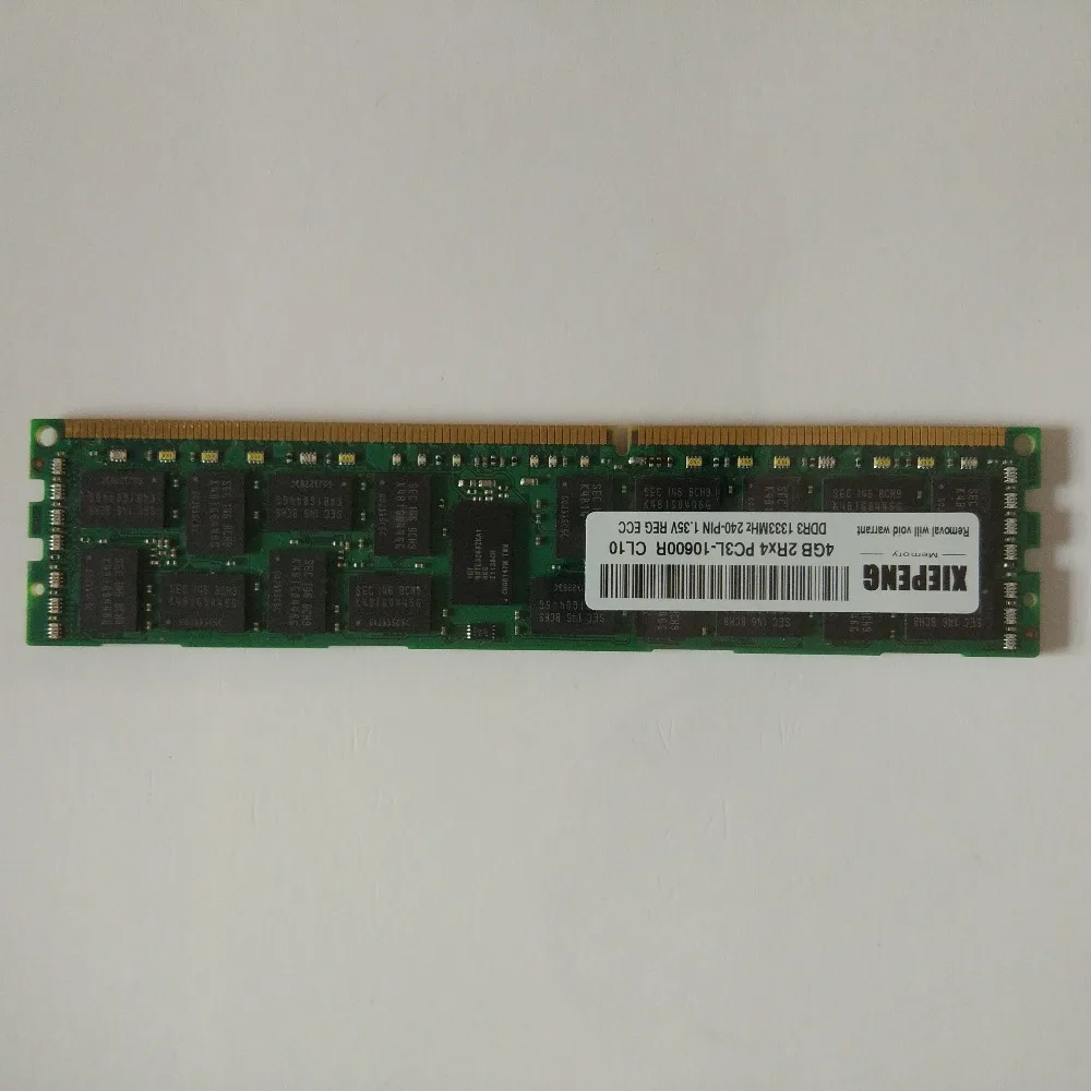 Серверная Память DDR3L 4 ГБ 8 1333 1600 МГц ECC REG 16 ddr3 регистр RDIMM RAM для сервера и