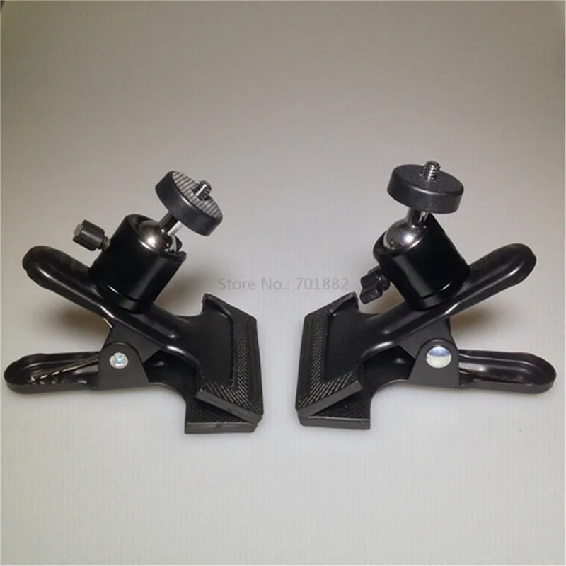 Металлический студийный Супер зажим держатель с мини шаровой головкой штатива