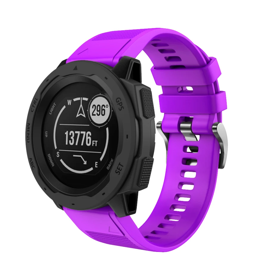 Быстросъемный силиконовый ремешок для часов Garmin Instinct, сменный ремешок, легко подходит для часов Fenix 5 Fenix 5 Plus, ремешок для часов
