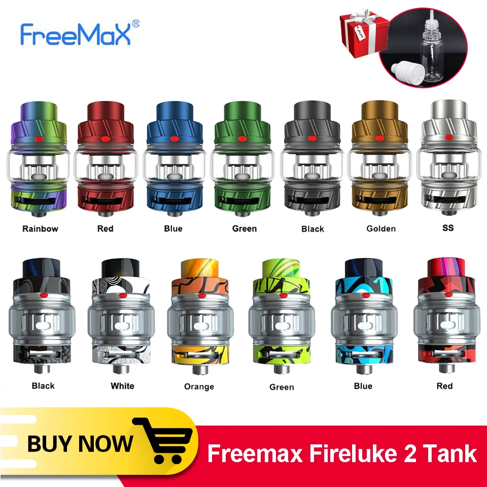 Оригинальный резервуар Freemax Fireluke 2 для электронной сигареты Subohm 5 мл атомайзер