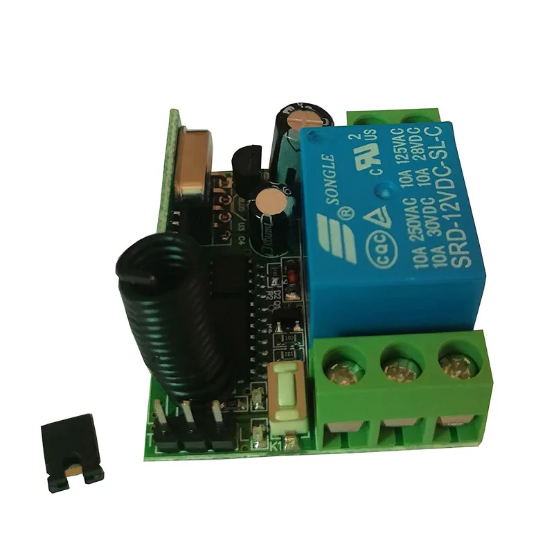 Универсальный DC 12 v 1CH RF мини беспроводной пульт дистанционного управления